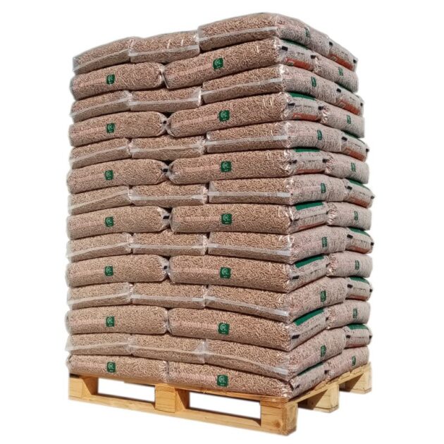 Natural Energie Pellets 6mm ENplus A1  - 70 zakken - 15KG per zak