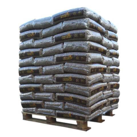 Enerbio Pellets 6mm ENplus A1  - 77 zakken - 15KG Per zak