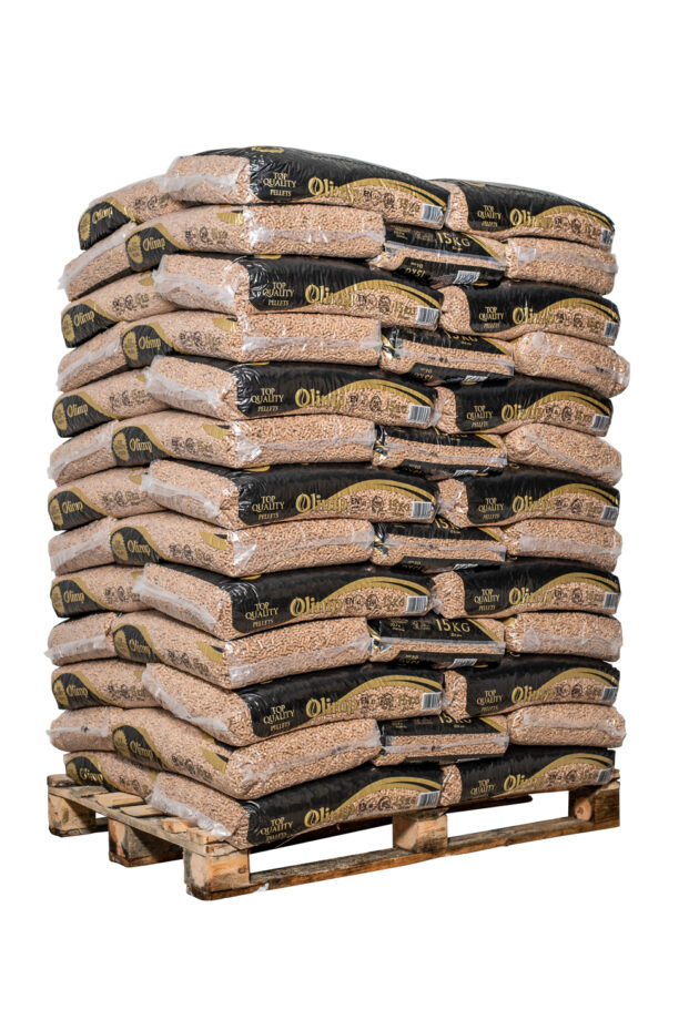 Olimp Pellets 6mm ENplusA1 - 65 Zakken - 15KG Per zak