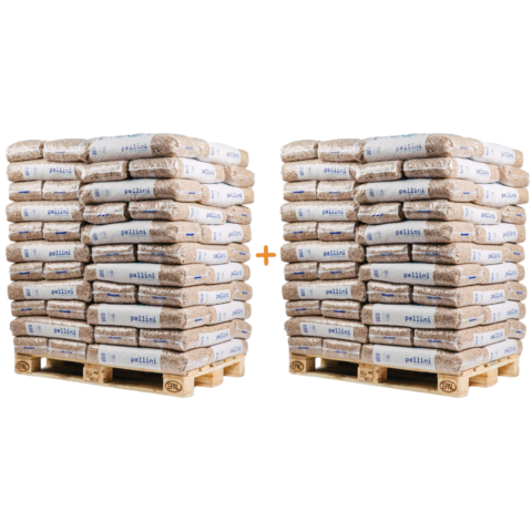 AANBIEDING: 2x Pallets Pellini Pellets 6mm HD+ & ENplus A1  - 132 Zakken - 15KG Per zak