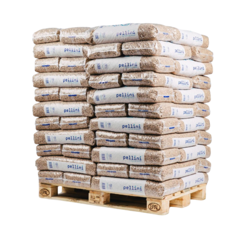 Pellini Pellets 6mm HD+ & ENplus A1  - 66Zakken - 15KG Per zak
